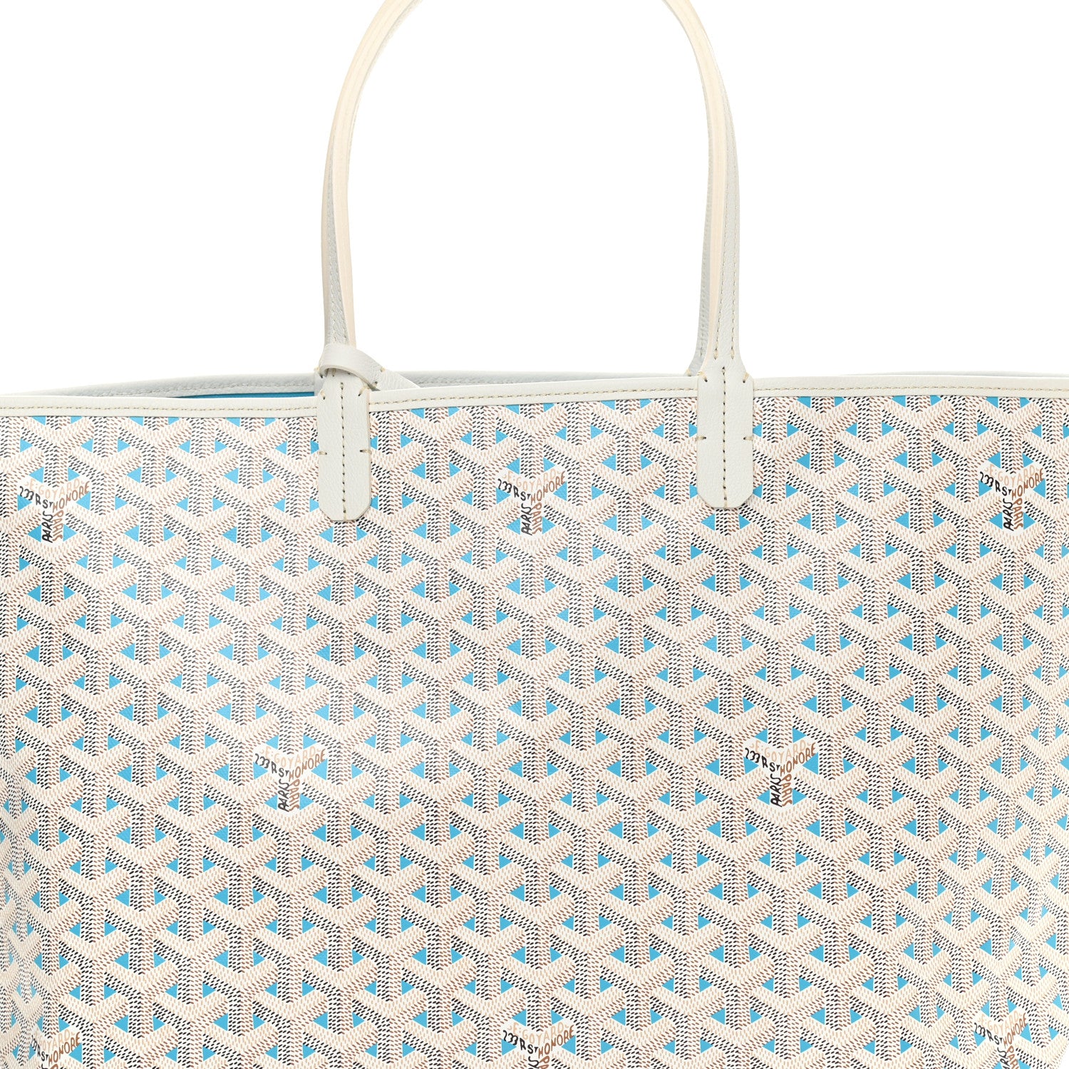 Goyard Goyardine Saint Louis Claire Voie PM White Opaline 10 of 13
