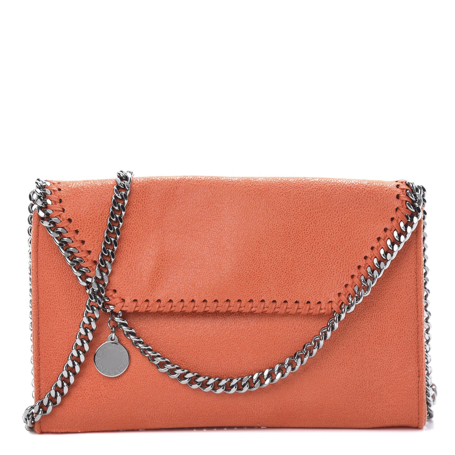 Shaggy Deer Mini Falabella Crossbody Bag Orange