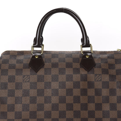Louis Vuitton Damier Ebene Speedy 30 11 of 12
