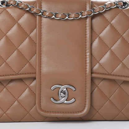 Chanel Lambskin Quilted Elementary Chic Flap Brown 7 of 12