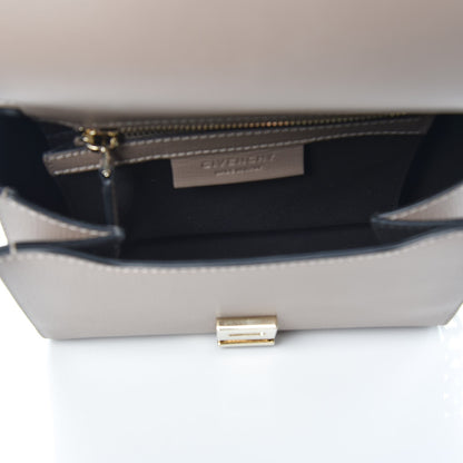 Givenchy Textured Calfskin Mini Pandora Box Chain Crossbody Bag Mastic 5 of 7