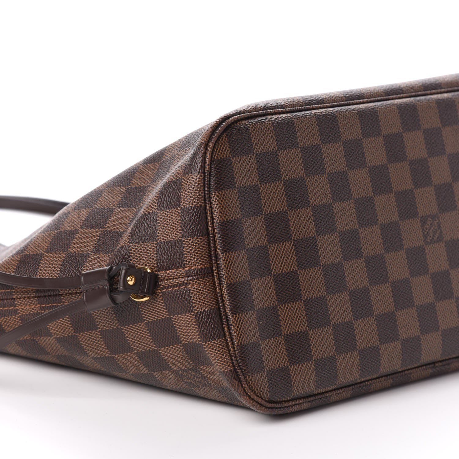 Louis Vuitton Damier Ebene Neo Neverfull MM Rose Ballerine 9 of 10