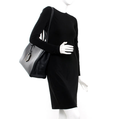 Fendi Vitello Elite Regular 2Jours Tote Black 2 of 15