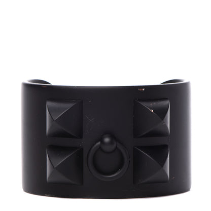 Hermes Aluminium Sunset Collier De Chien CDC Bracelet T2 Noir Intense 1 of 7