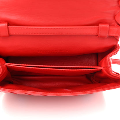 Bottega Veneta Nappa Intrecciato Mini Crossbody Red 5 of 10
