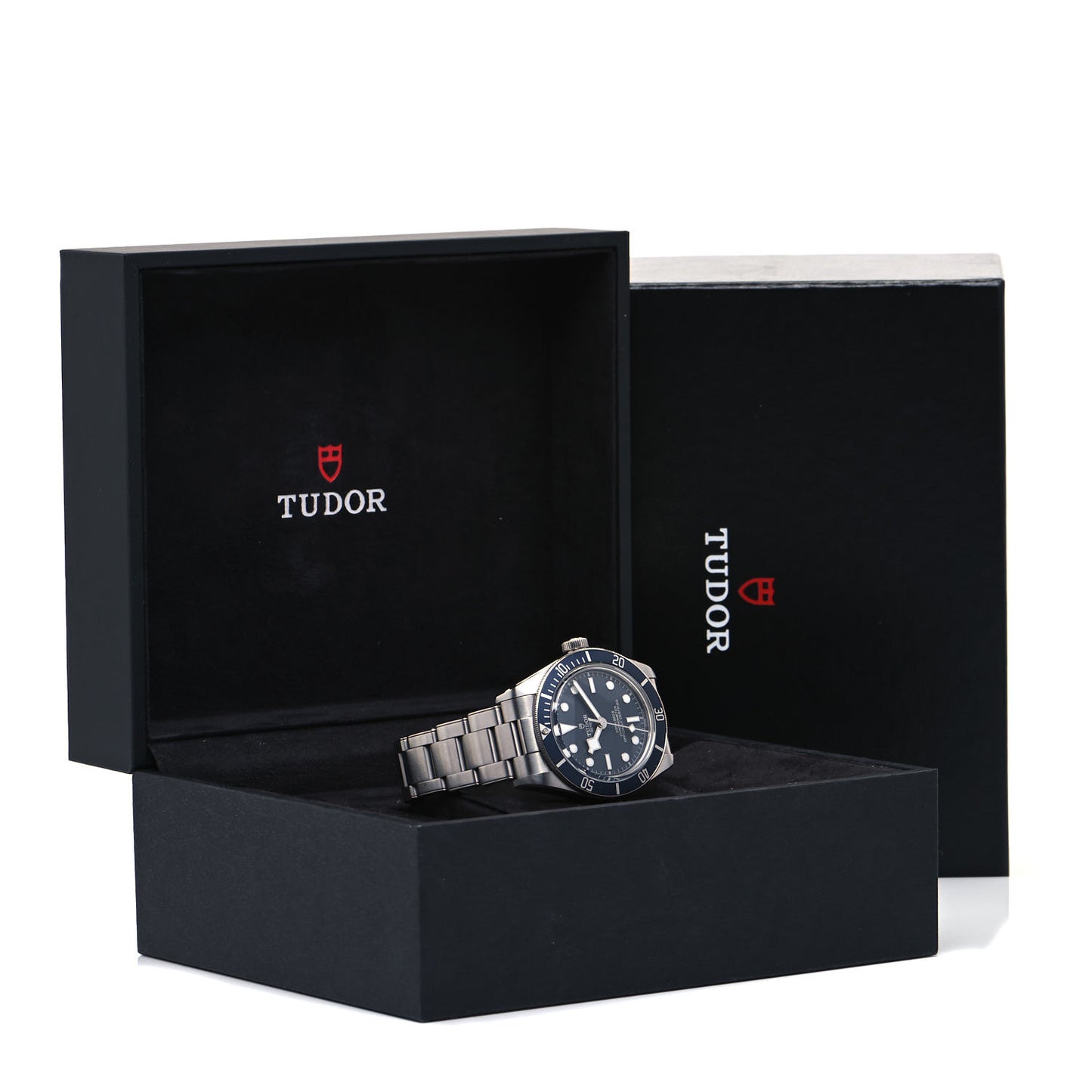 Stainless Steel 39mm Black Bay Fifty Eight Automatic Watch Blue 79030B