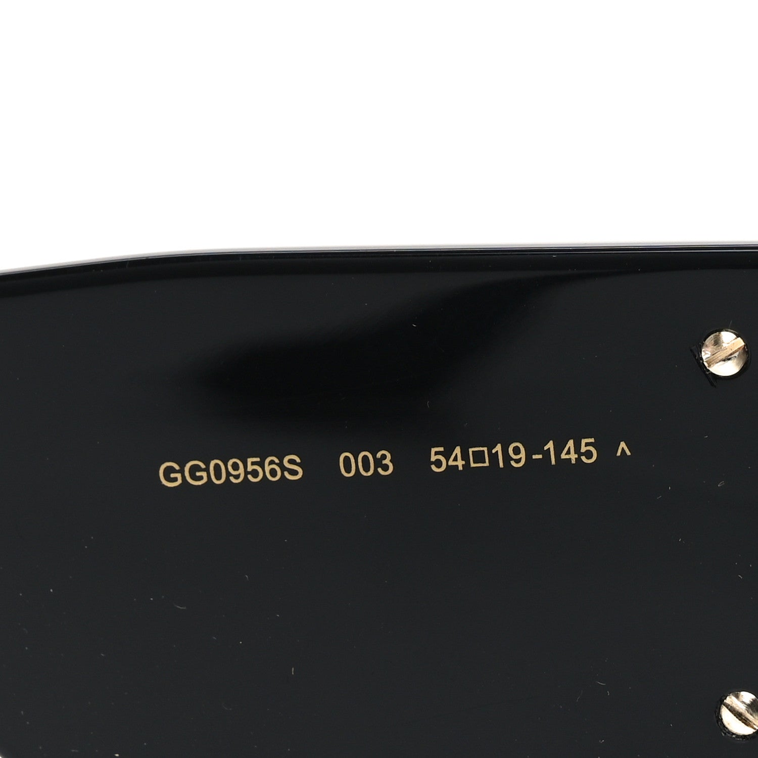 Gucci Acetate Square Frame Sunglasses GG0956S Black 5 of 6