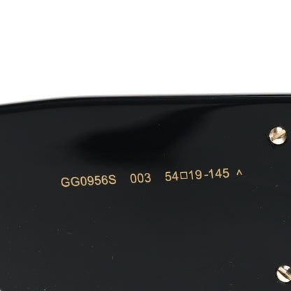Gucci Acetate Square Frame Sunglasses GG0956S Black 5 of 6