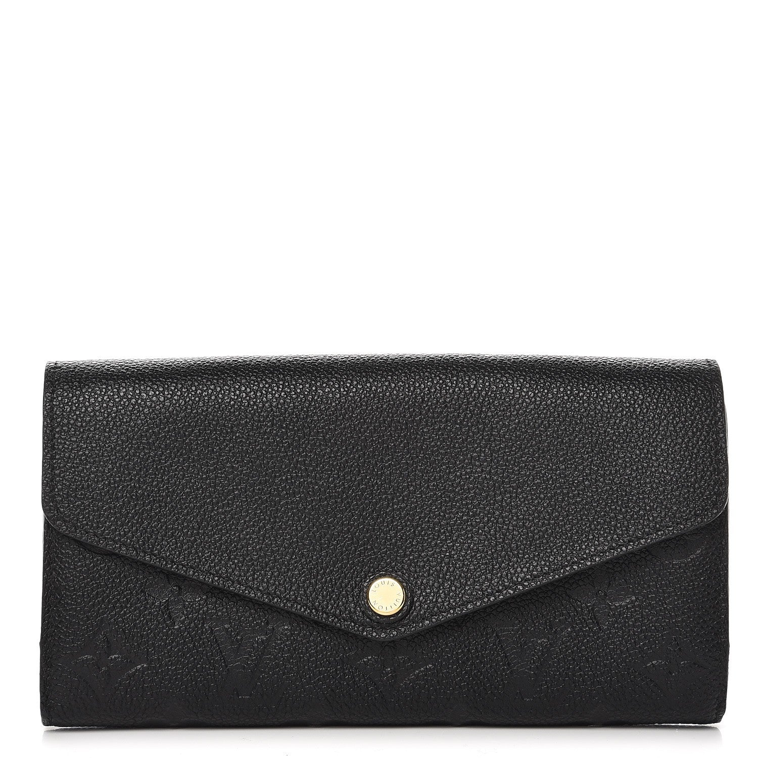 Louis Vuitton Empreinte Sarah Wallet NM Black 1 of 7