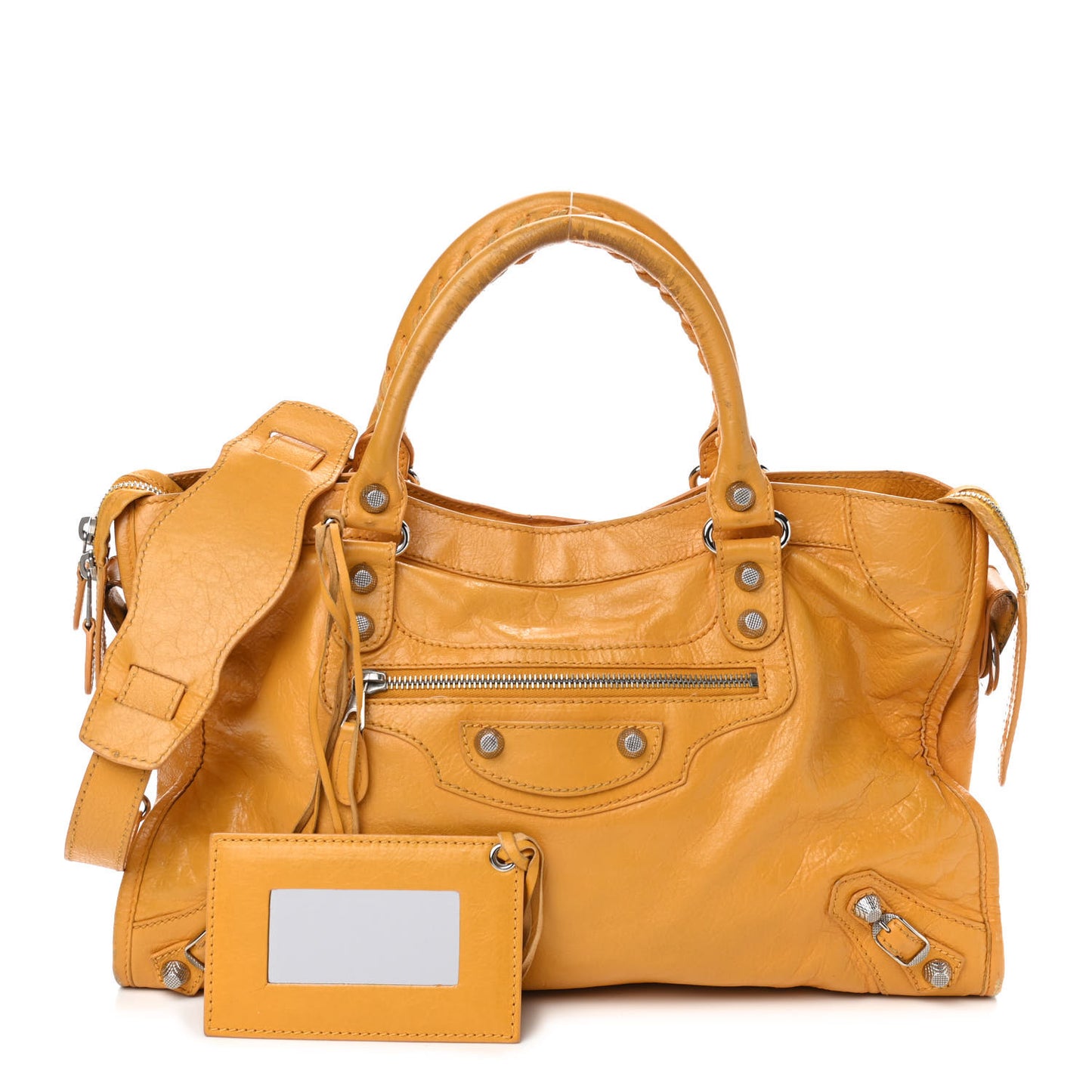 Agneau Giant 12 Silver Hardware City Mangue