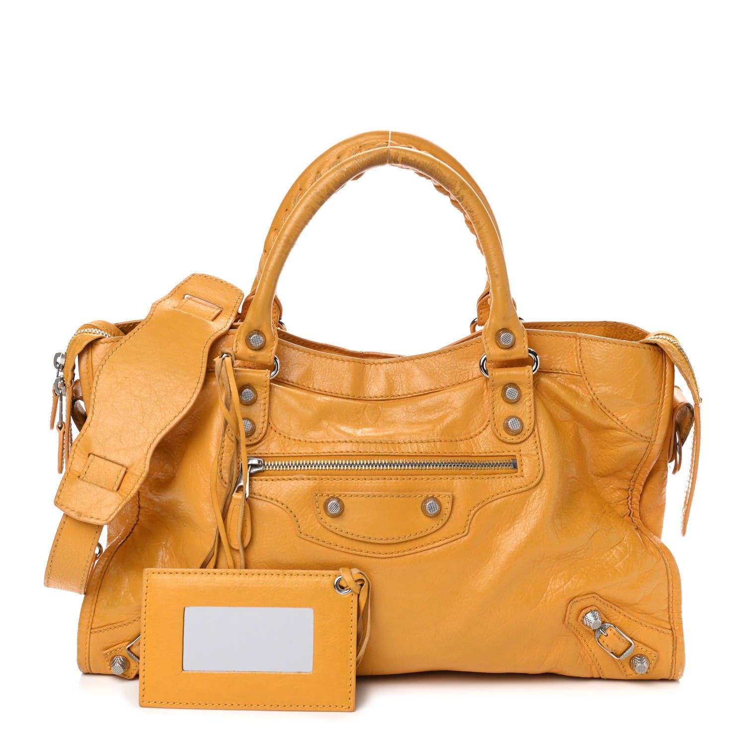 Balenciaga Agneau Giant 12 Silver Hardware City Mangue 1 of 17