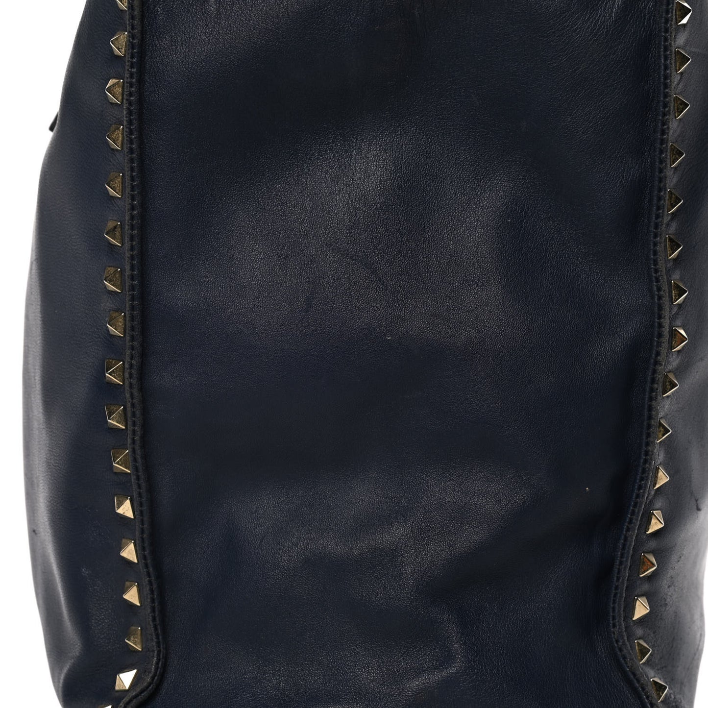 Nappa Medium Rockstud Soft Tote Marine
