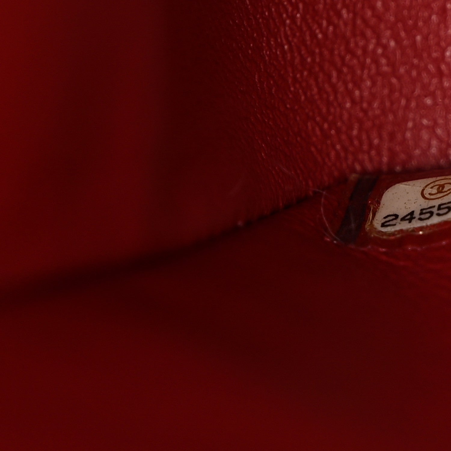 Chanel Caviar Quilted Jumbo Double Flap Red 7 of 10