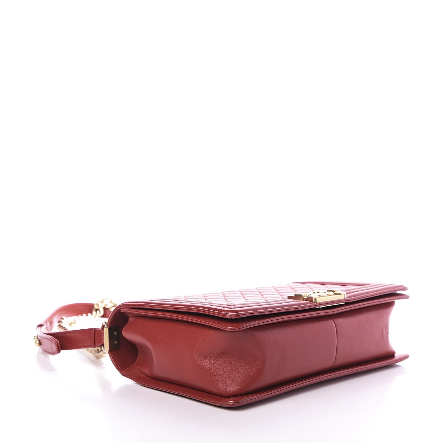 Chanel Lambskin Quilted New Medium Boy Flap Red 4 of 10