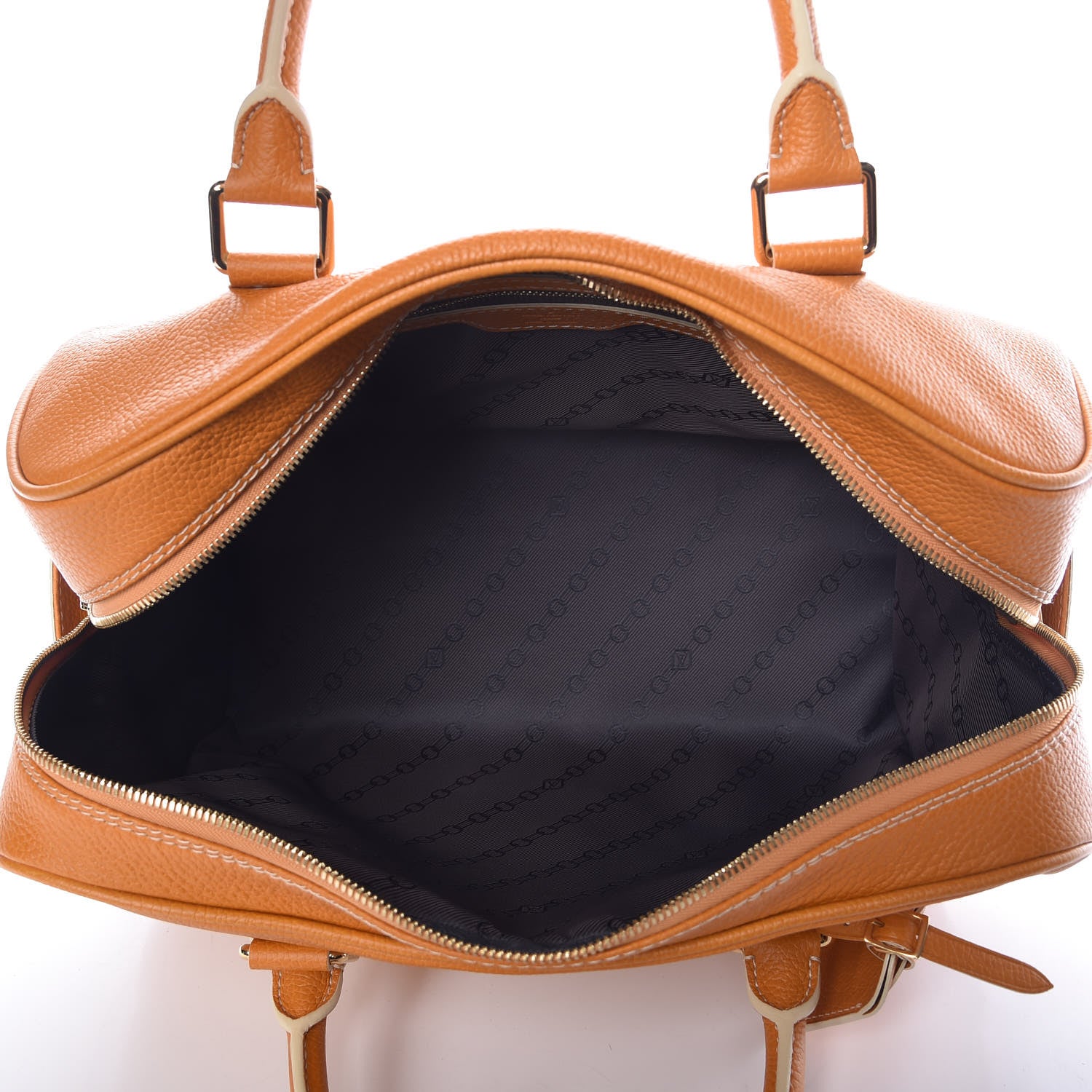 Louis Vuitton Tobago Calfskin Carryall Yellow 5 of 10