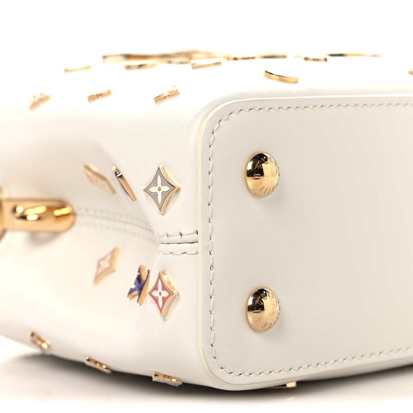 LV X TM Cowhide Mini Capucines Multicolor
