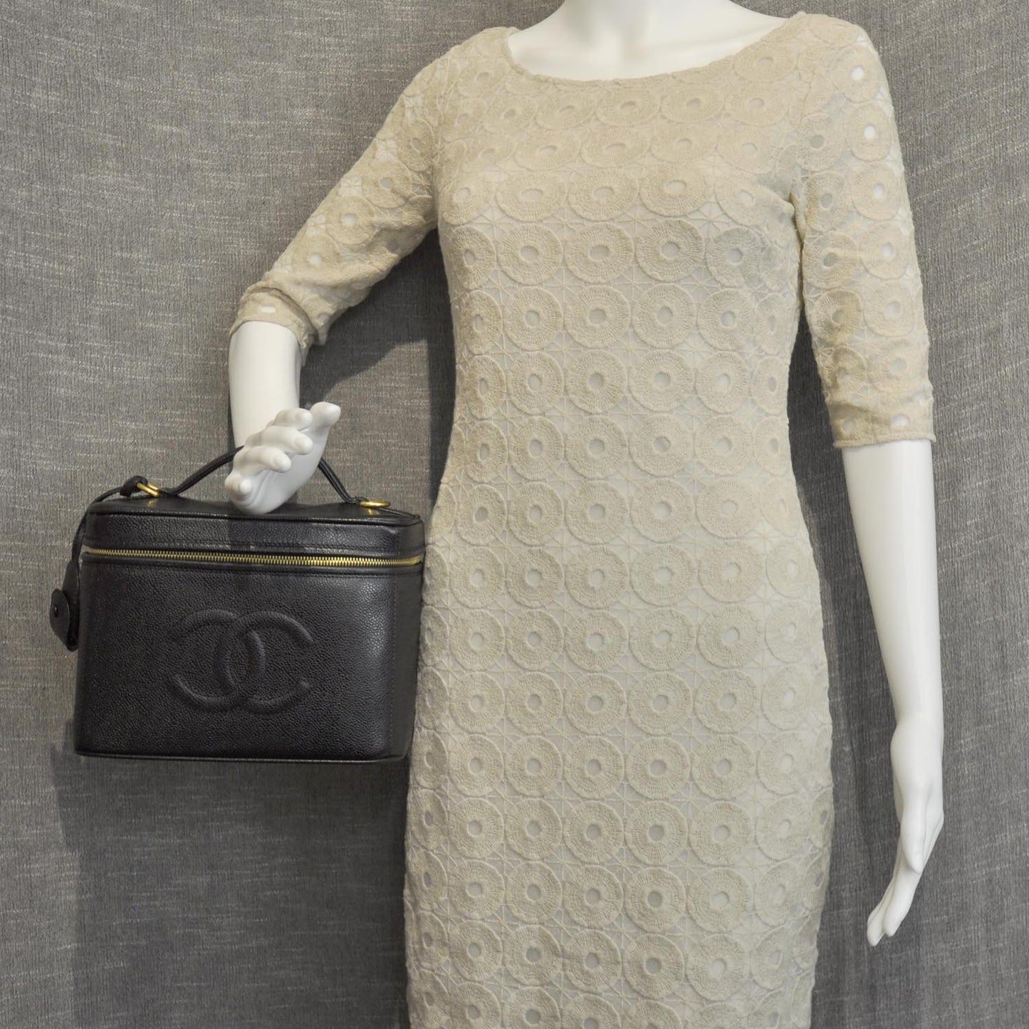 Caviar Vanity Cosmetic Case Black