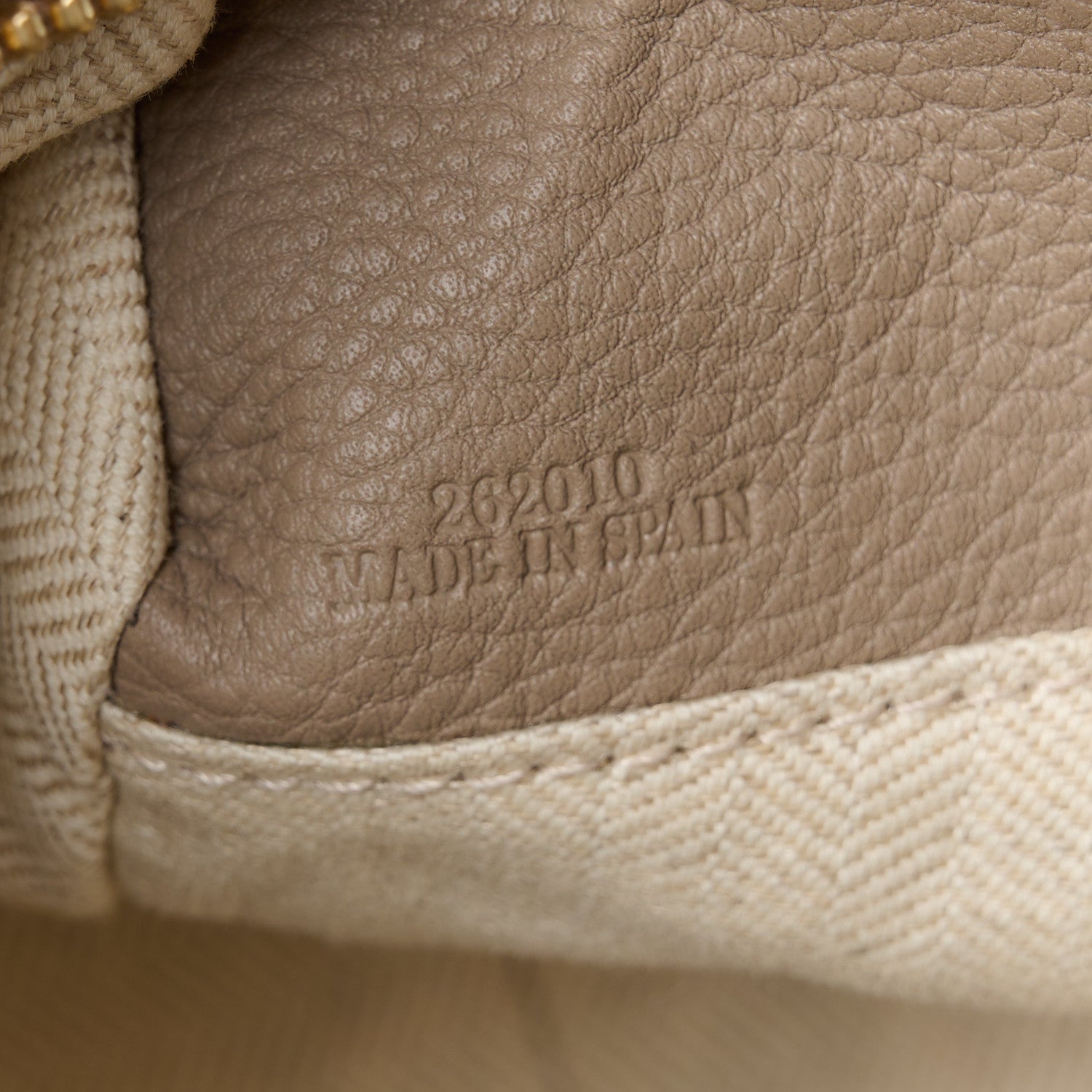 Loewe Grained Calfskin Small Puzzle Bag Sand Mink 7 of 11