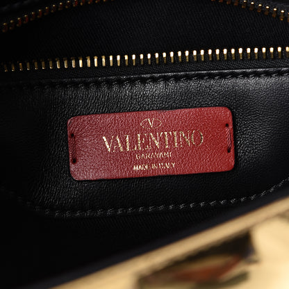 Valentino Garavani Metallic PVC Candystud Top Handle Bag Gold 6 of 11