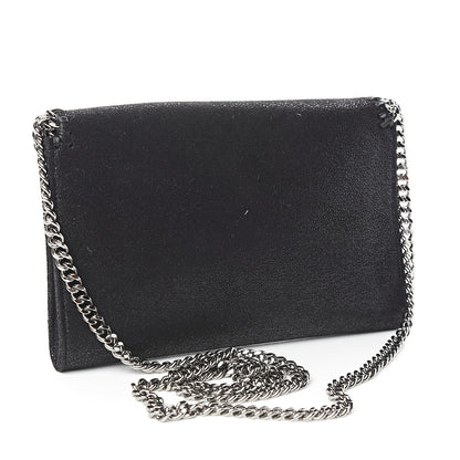 Stella McCartney Shaggy Deer Falabella Mini Crossbody Bag Black 2 of 9