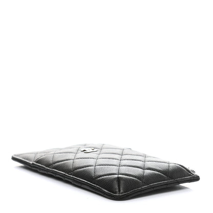 Chanel Caviar Quilted Classic iPhone Pouch Black 4 of 8