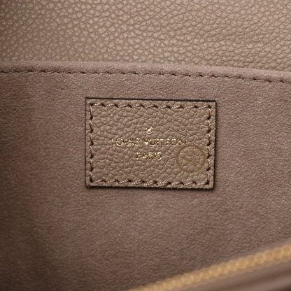 Louis Vuitton Empreinte Monogram Giant Pochette Metis East West Tourterelle Creme 6 of 10