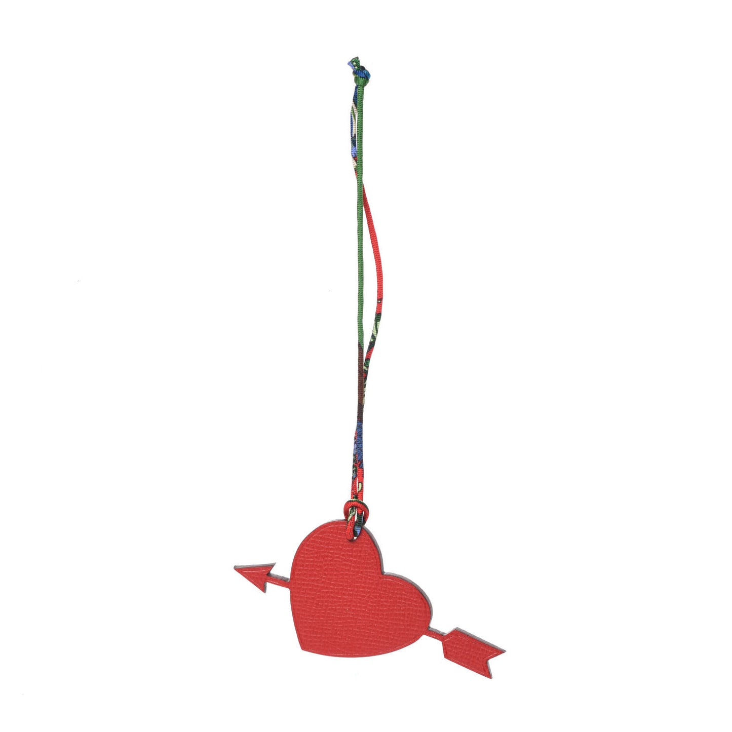 Epsom Petit H Heart Arrow Bag Charm