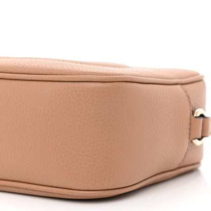 Gucci Pebbled Calfskin Small Soho Disco Bag Camelia 10 of 11