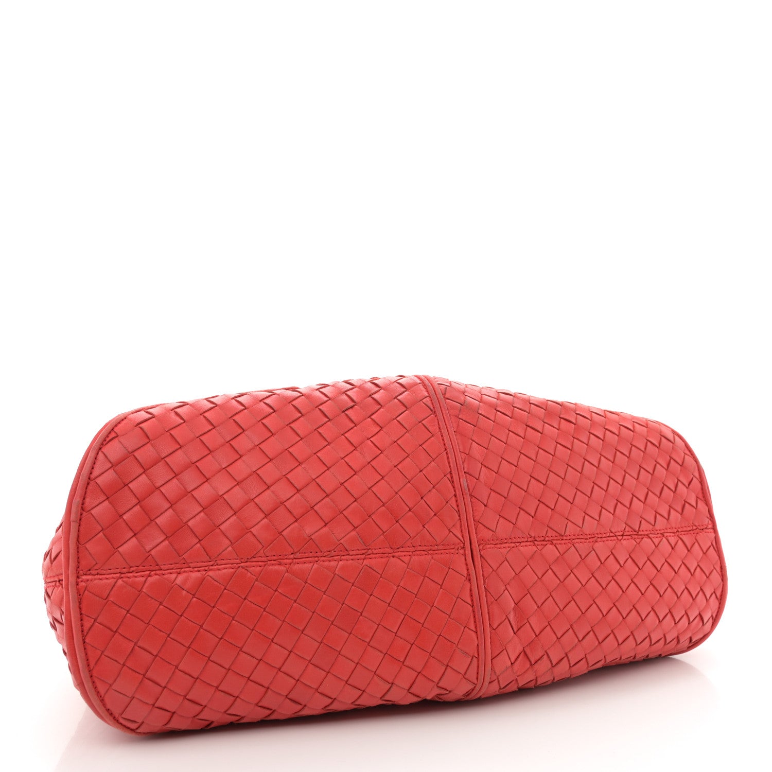 Bottega Veneta Nappa Intrecciato Ball Hobo Cardinal 5 of 14