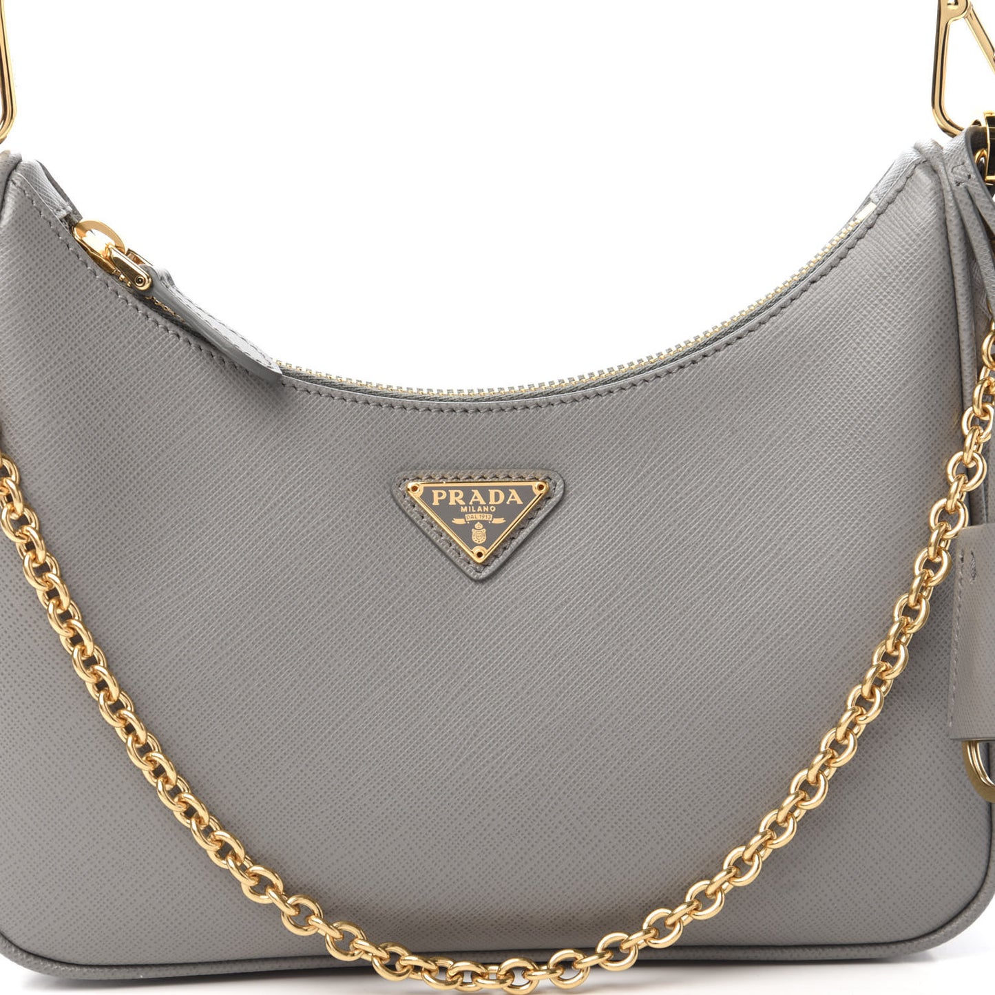 Saffiano Re-Edition 2005 Shoulder Bag Marmo