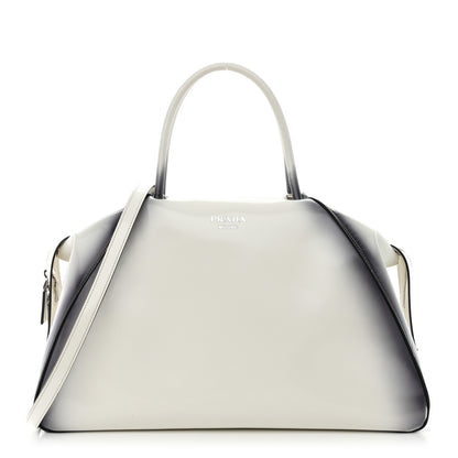 Prada Spazzolato Large Supernova Handbag White Sfumato 1 of 16