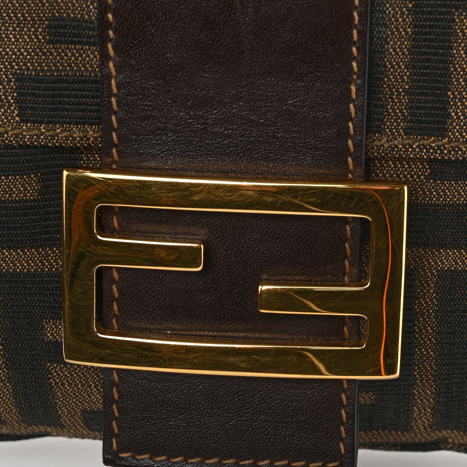 Fendi Zucca Baguette Tobacco 10 of 10