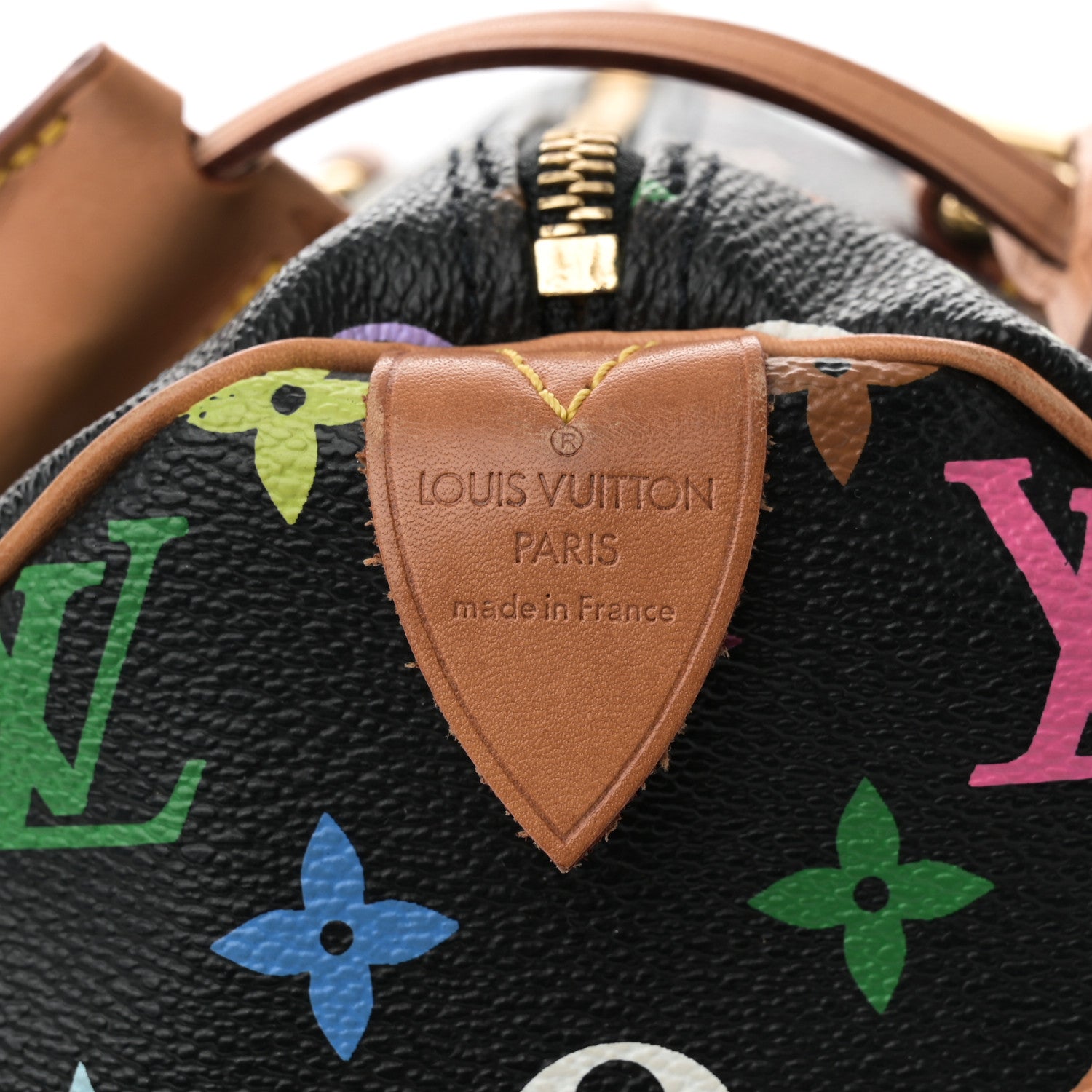 Louis Vuitton Monogram Multicolor Speedy 30 Black 1646862