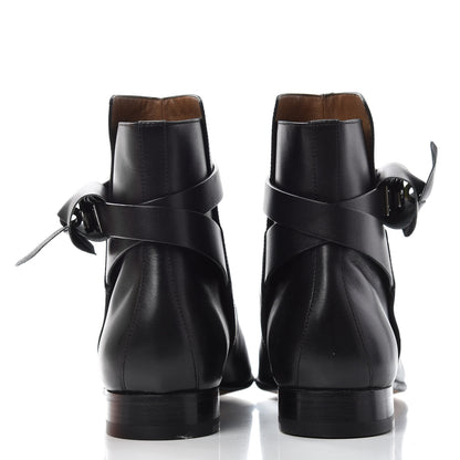 Hermes Calfskin Neo Low Boots 36.5 Black 7 of 11