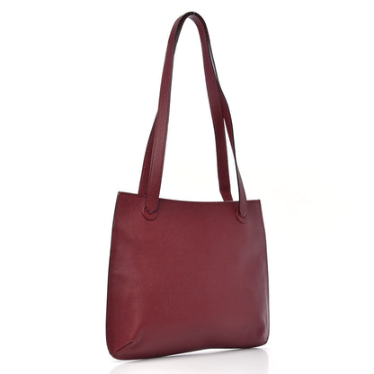 Chanel Caviar Shoulder Bag Burgundy 3 of 9