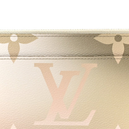 Louis Vuitton Monogram Giant Spring In The City Slim Purse Sunset Kaki 7 of 7