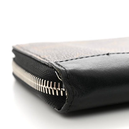 Louis Vuitton Monogram Macassar Vertical Zippy Wallet 7 of 9