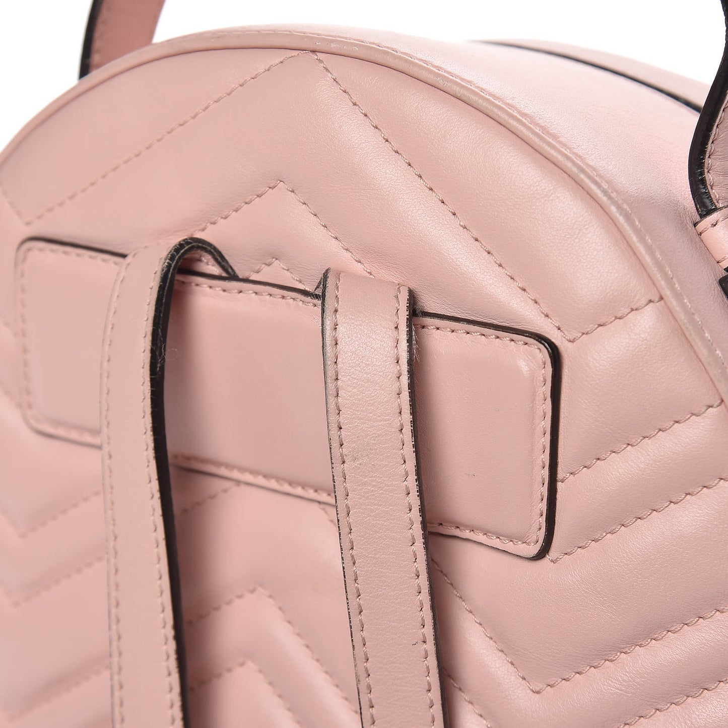 Calfskin Matelasse GG Marmont Dome Backpack Perfect Pink