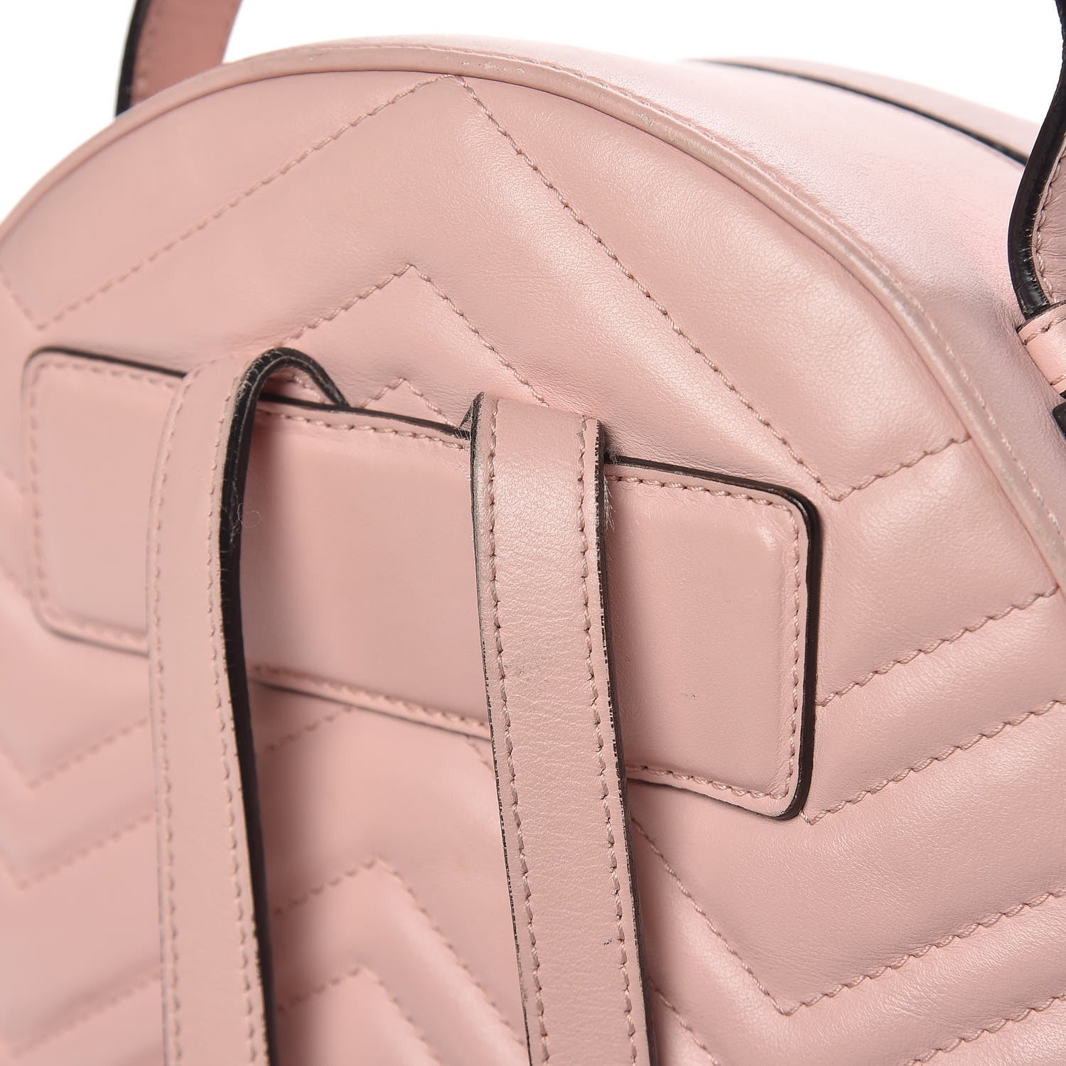 Gucci Calfskin Matelasse GG Marmont Dome Backpack Perfect Pink 10 of 18