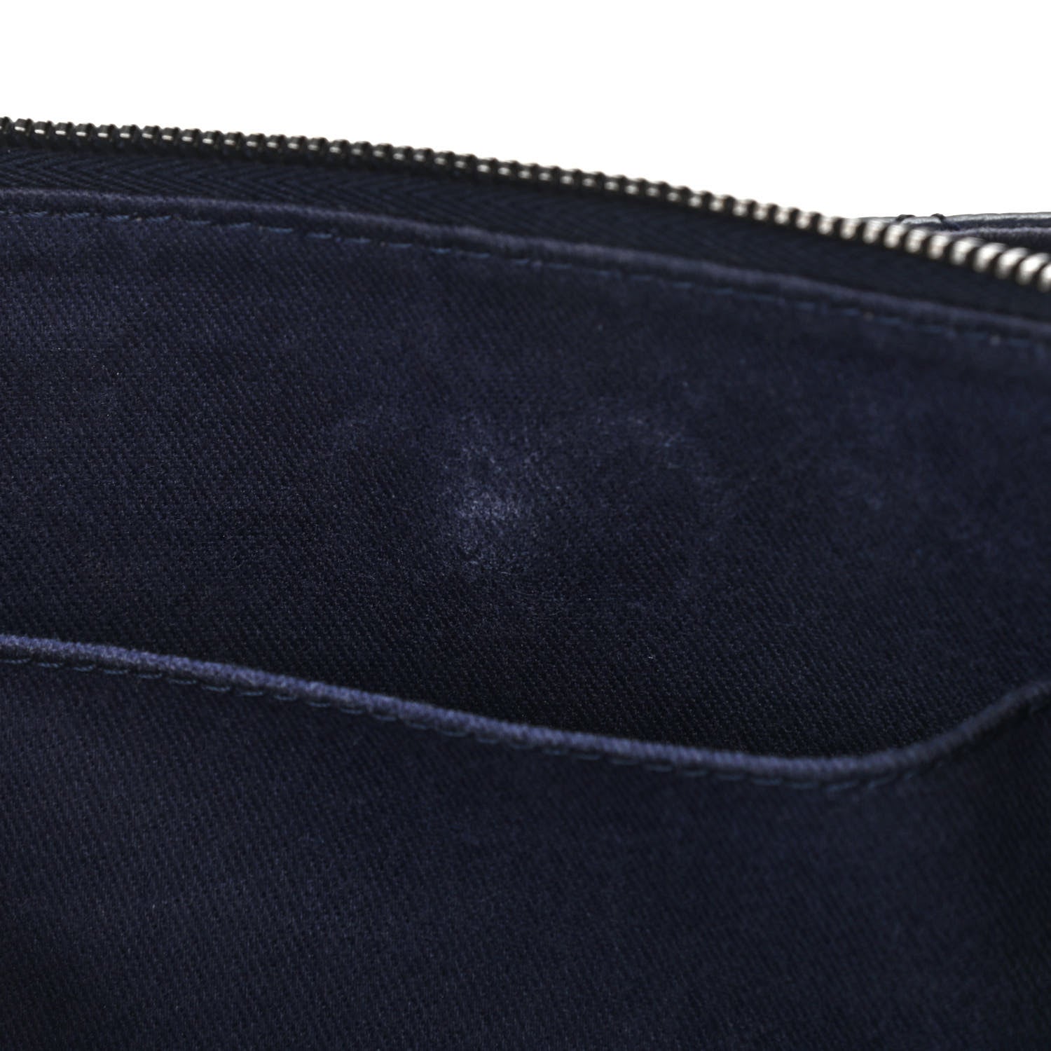 Chanel Grained Vegetal Calfskin Small Urban Shopping Tote Navy 12 of 13