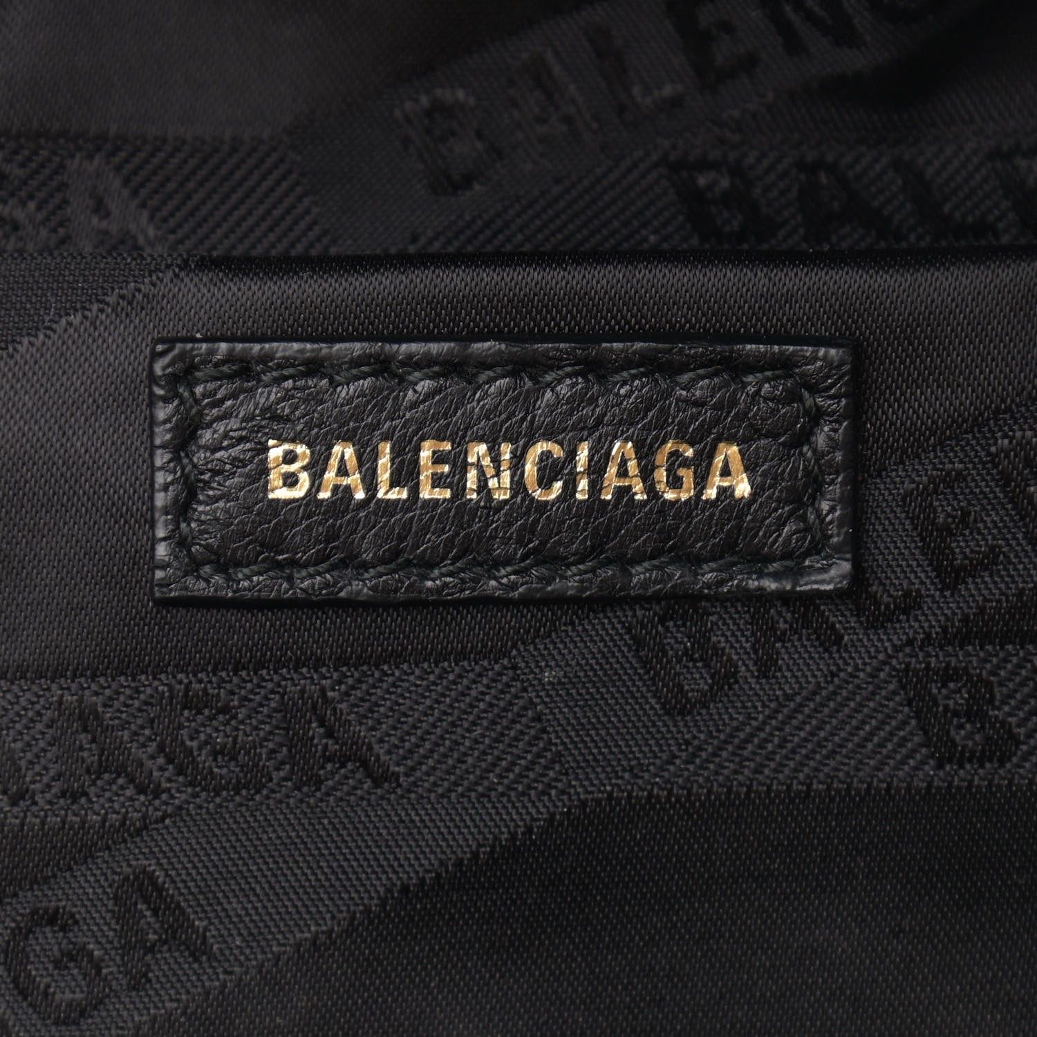 Balenciaga Shiny Goatskin Allover Logo Embossed XXS Souvenir Belt Bag White 6 of 18