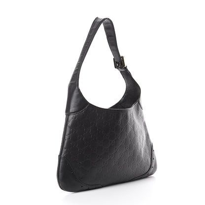 Gucci Guccissima Punch Hobo Black 2 of 8