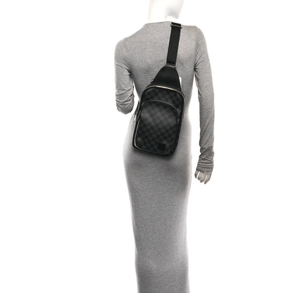 Louis Vuitton Damier Graphite Avenue Sling Bag NM 2 of 9