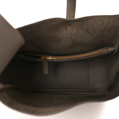 Saint Laurent Smooth Calfskin Small Le 5 A 7 Soft Hobo Dusty Grey 5 of 8