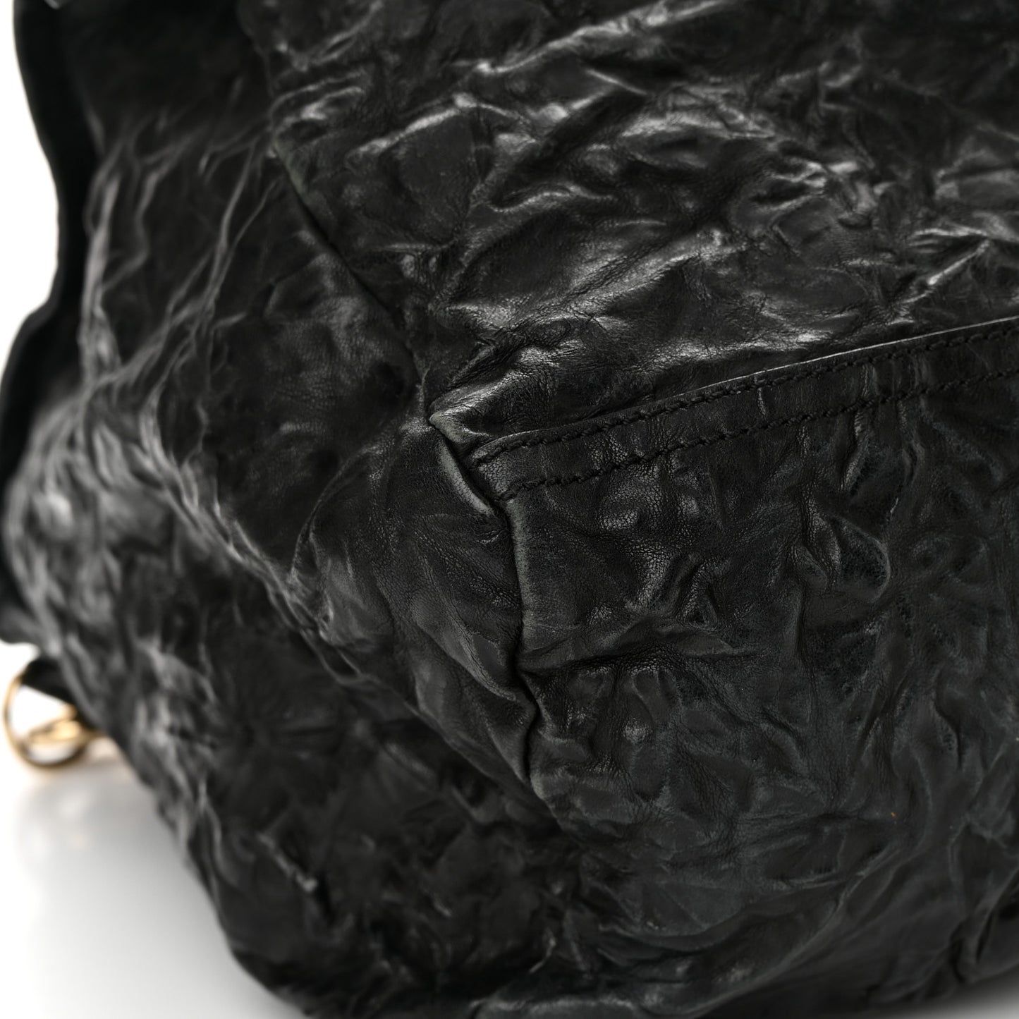 Tumbled Sheepskin Large Pandora Black