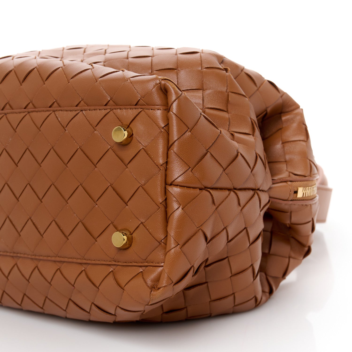 Bottega Veneta Nappa Intrecciato Bauletto Wood 10 of 10