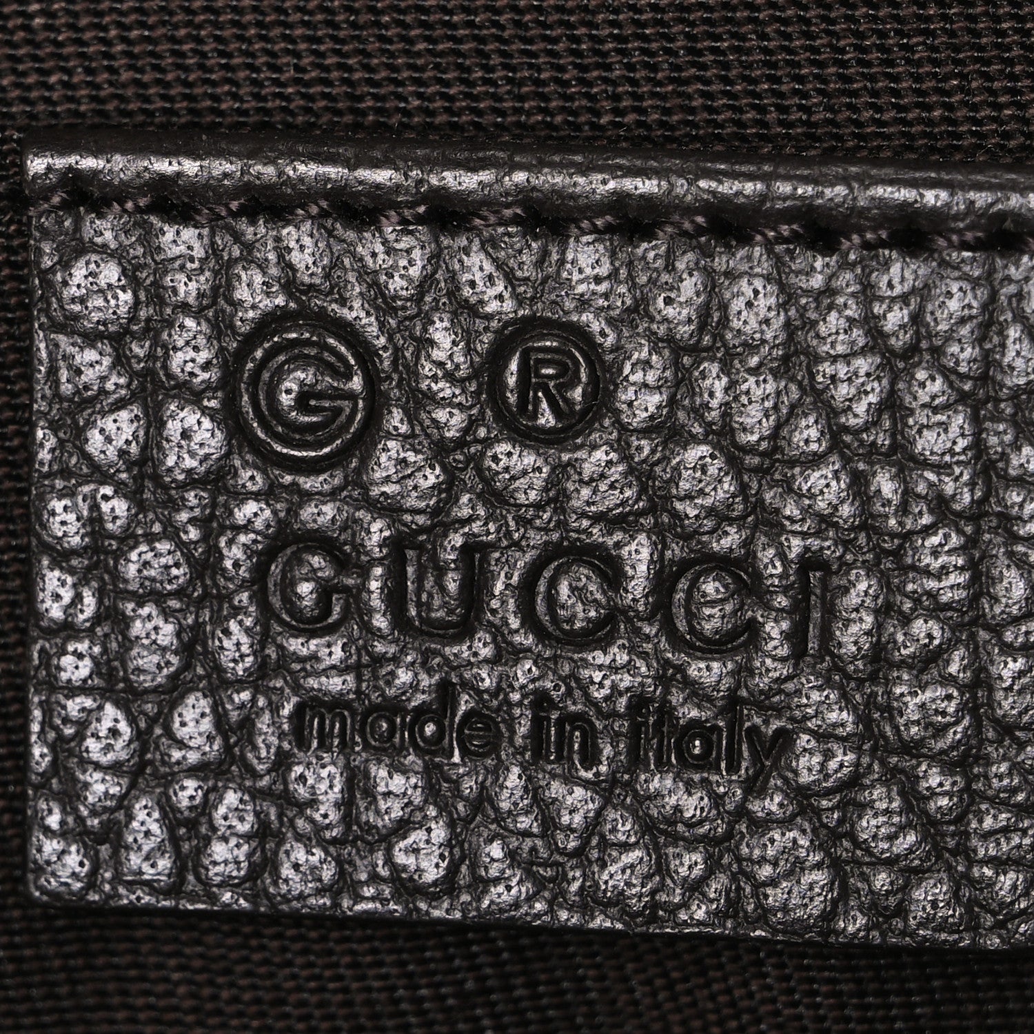 Gucci Monogram Belt Bag Dark Brown 5 of 9