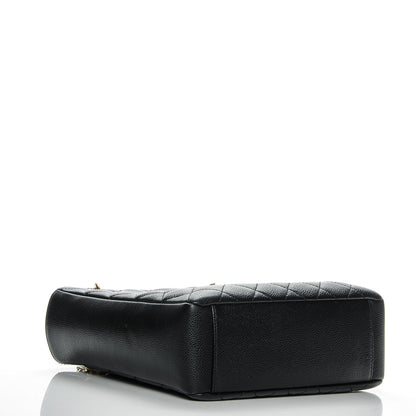 Chanel Caviar Quilted Petit Shopping Tote PST Black 4 of 7