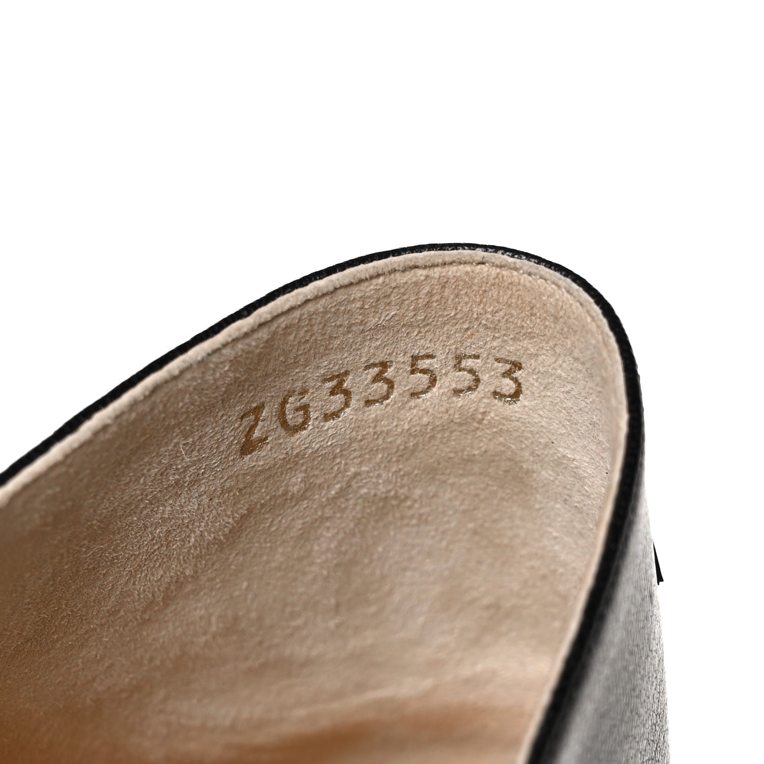 Chanel Iridescent Goatskin Patent CC Espadrille Mules 35 Black 8 of 8