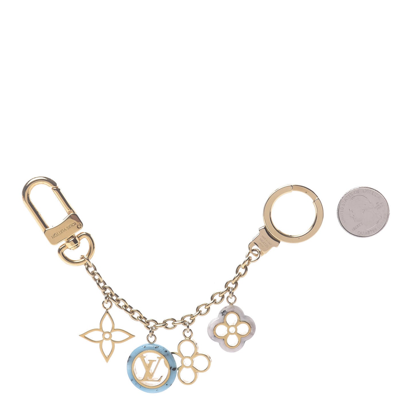 Colorine Key Chain Bag Charm